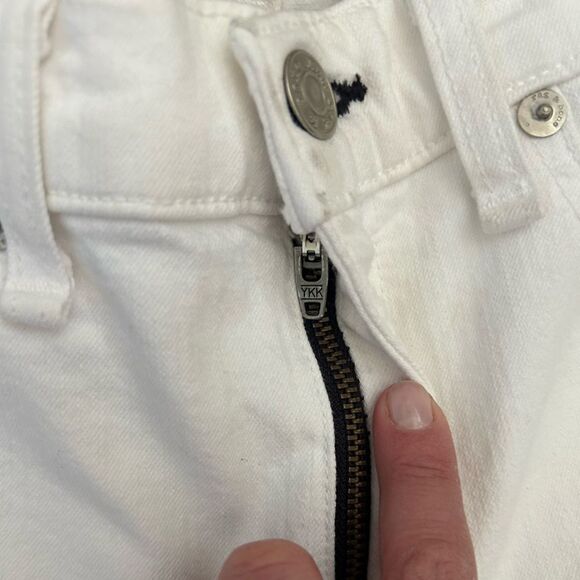 Rag & Bone White Cropped Jeans - Picture 14 of 16